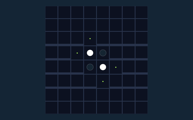 Reversi playing interface
